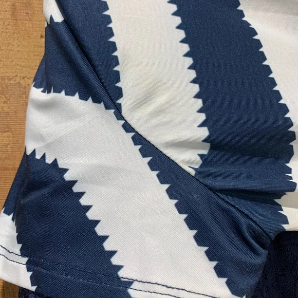 DJ Navy and White Dress - Picture 11 of 15